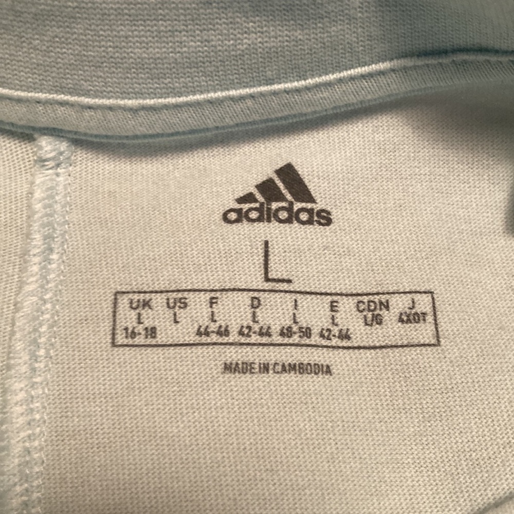 EUC ADIDAS Womens Cropped Top - size Large - Picture 7 of 8